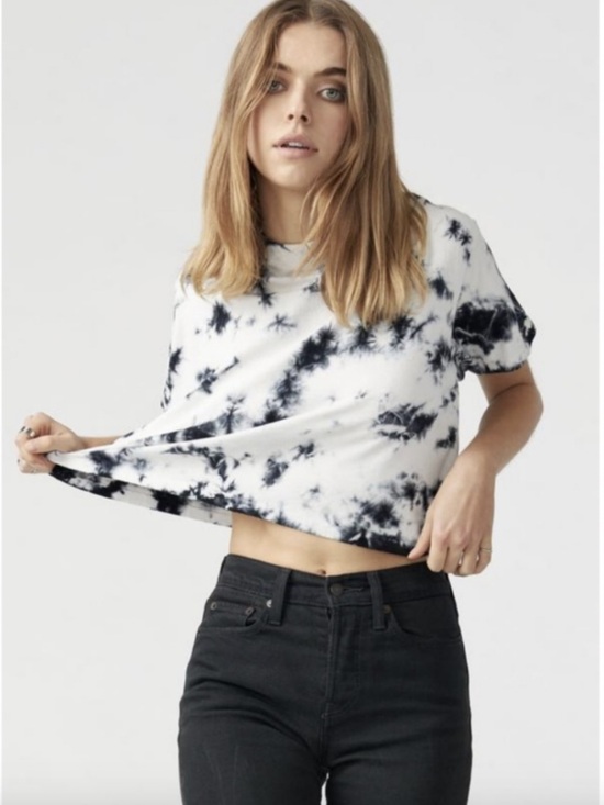 Joah Brown Tops - Joah Brown EUC Vintage Cotton Tee Cookies & Cream